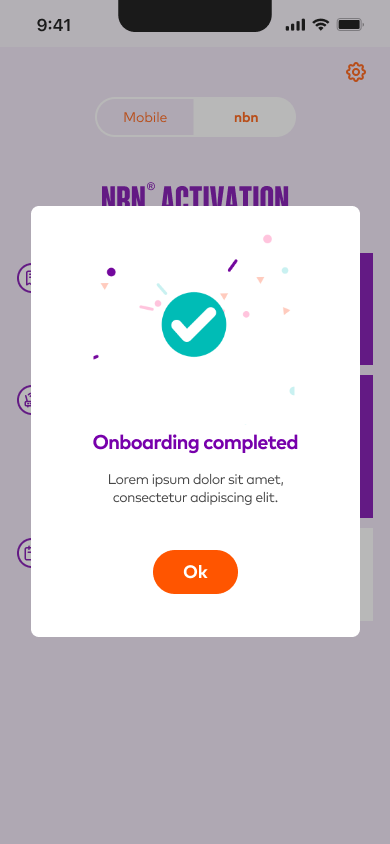 NBN – Home(Balance) screenSUCCESS
